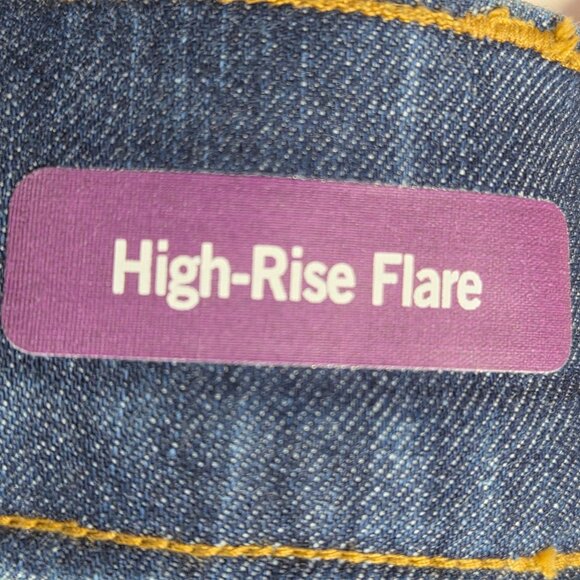 NWOT Gloria Vanderbilt Women's Shape Effect Pull-On Flare Jeans - Picture 6 of 8